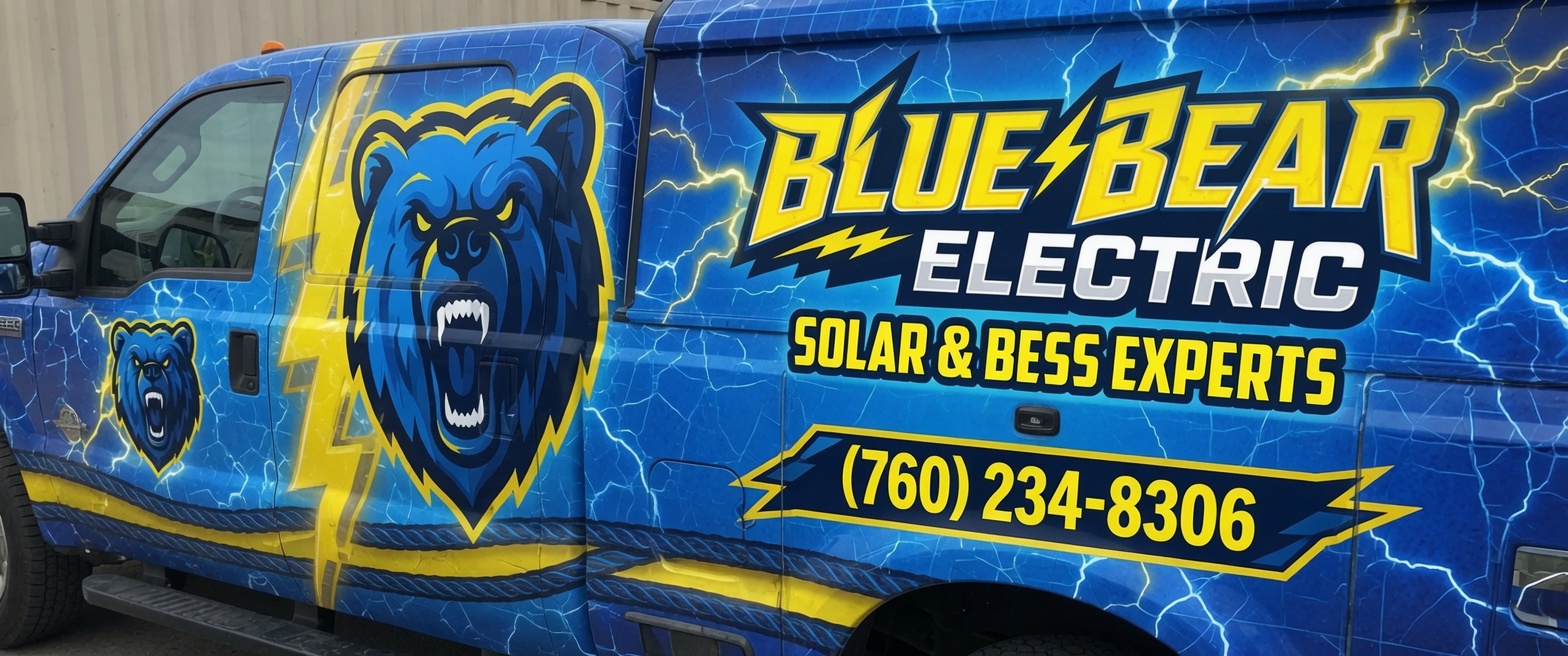 Blue Bear Electric service truck